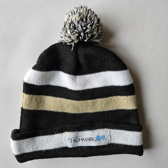 Vintage Pittsburgh Penguins Stocking Beanie - Picture 2 of 3